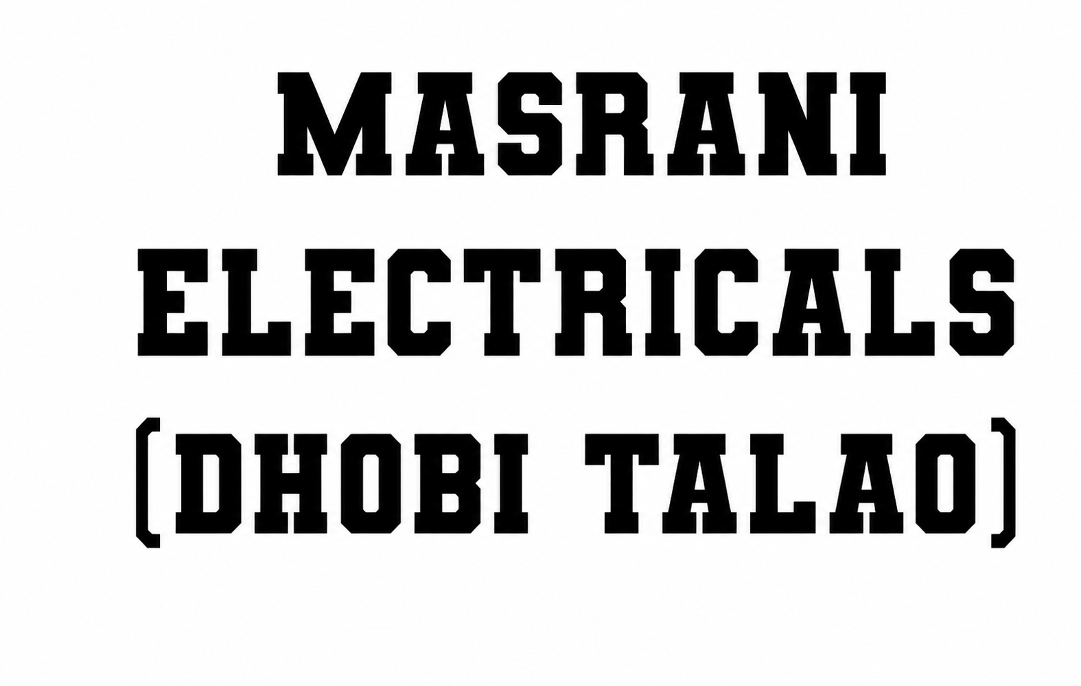 Masrani Electricals